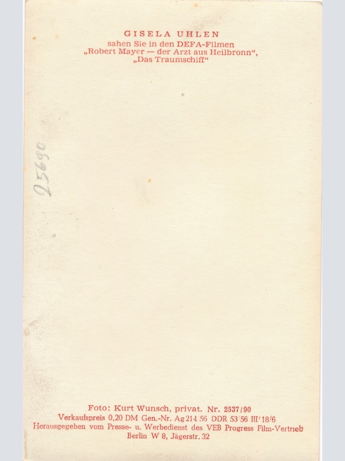 AK, Gisela Uhlen (S2172)