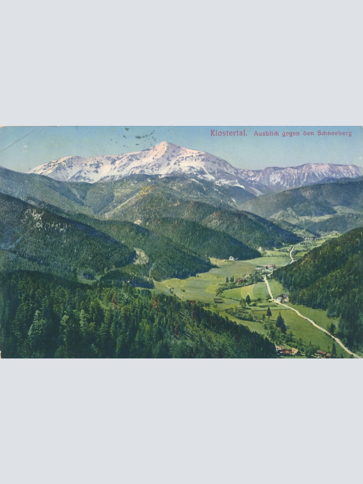 AK vom Klostertal Niederösterreich Ansichtskarte (8093)