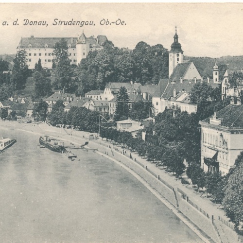 AK aus Grein an der Donau Strudengau Oberösterreich Ansichtskarte (8530)