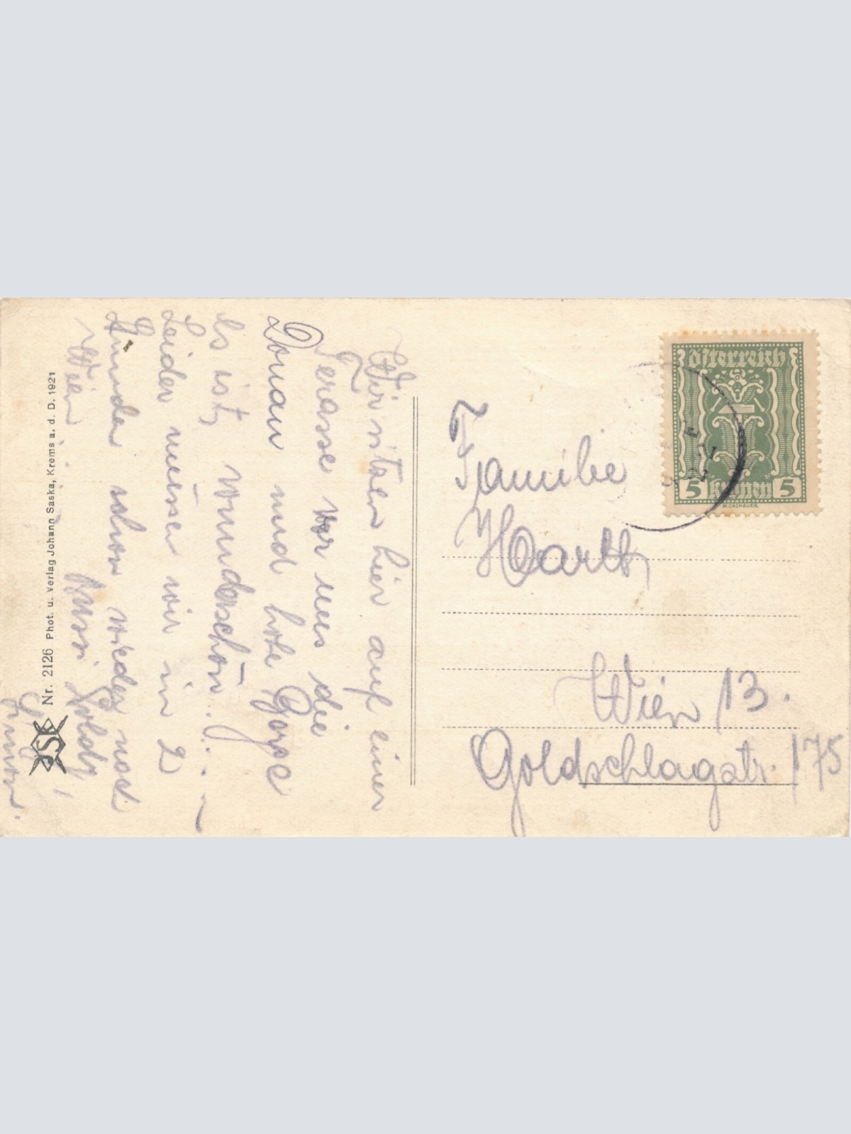 AK aus Grein an der Donau Strudengau Oberösterreich Ansichtskarte (8530)