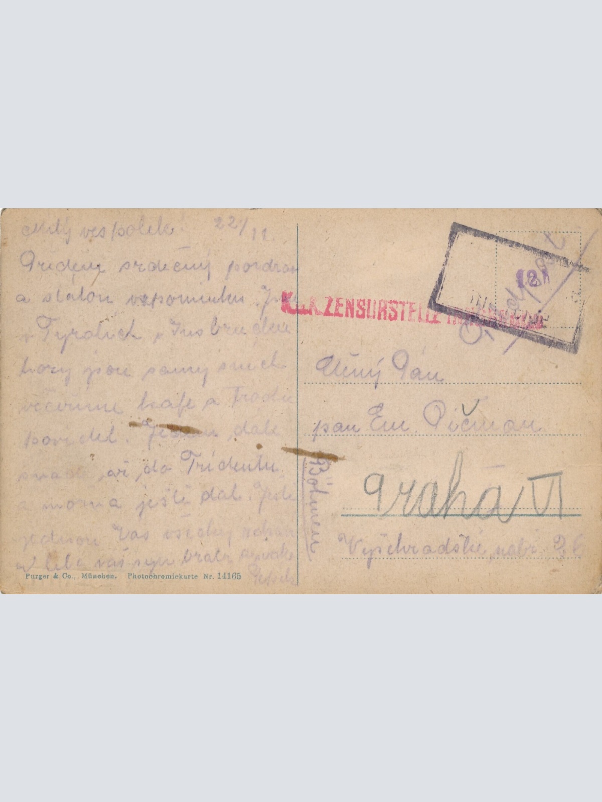 AK aus Innsbruck mit Hungerburgbahn Tirol Ansichtskarte (8086)