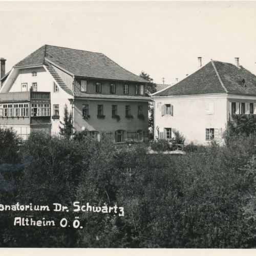 AK aus Altheim mit Sanatorium Oberösterreich Ansichtskarte (8527)