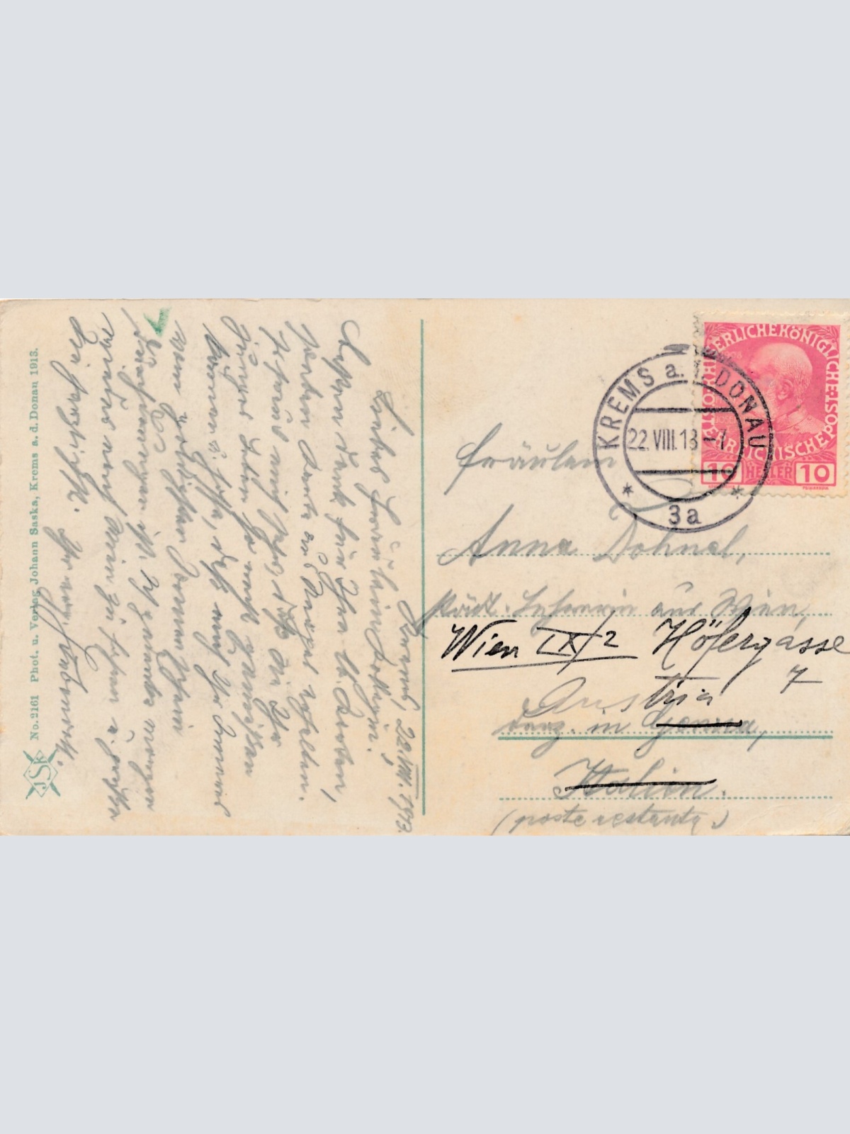 AK aus Krems an der Donau Niederösterreich Ansichtskarte (8108)