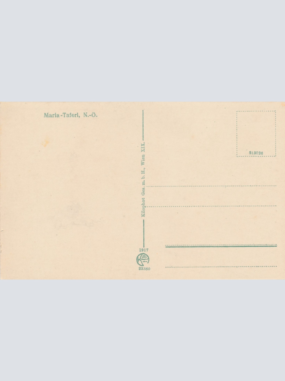 AK aus Maria Taferl Niederösterreich Ansichtskarte (8114)