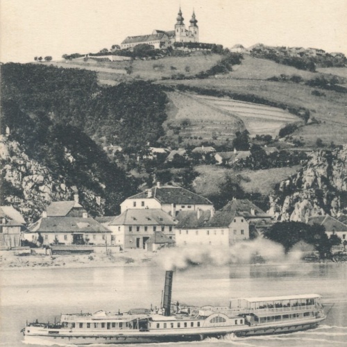 AK aus Maria Taferl mit Dampfer Niederösterreich Ansichtskarte (8116)