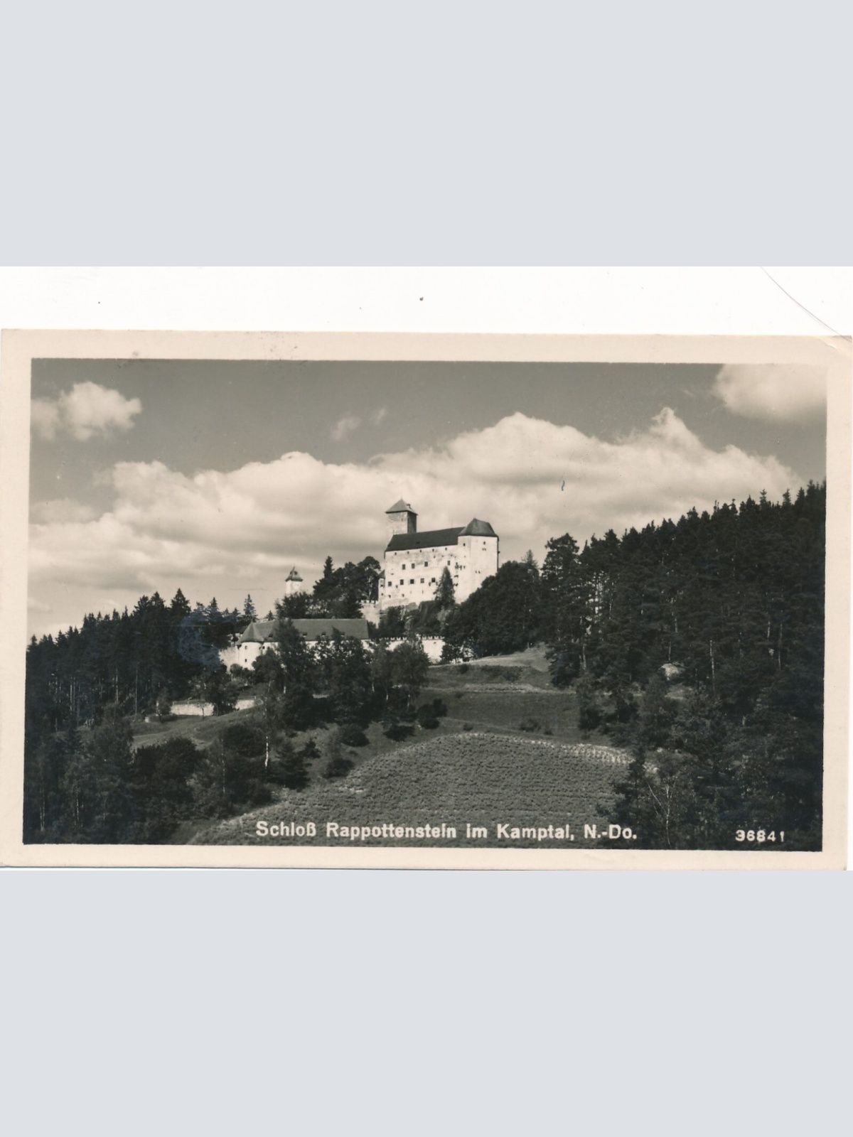 AK vom Schloß Rappottenstein Niederösterreich Ansichtskarte (8117)