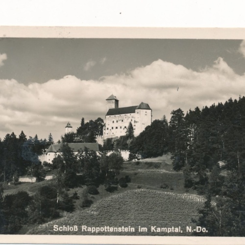 AK vom Schloß Rappottenstein Niederösterreich Ansichtskarte (8117)