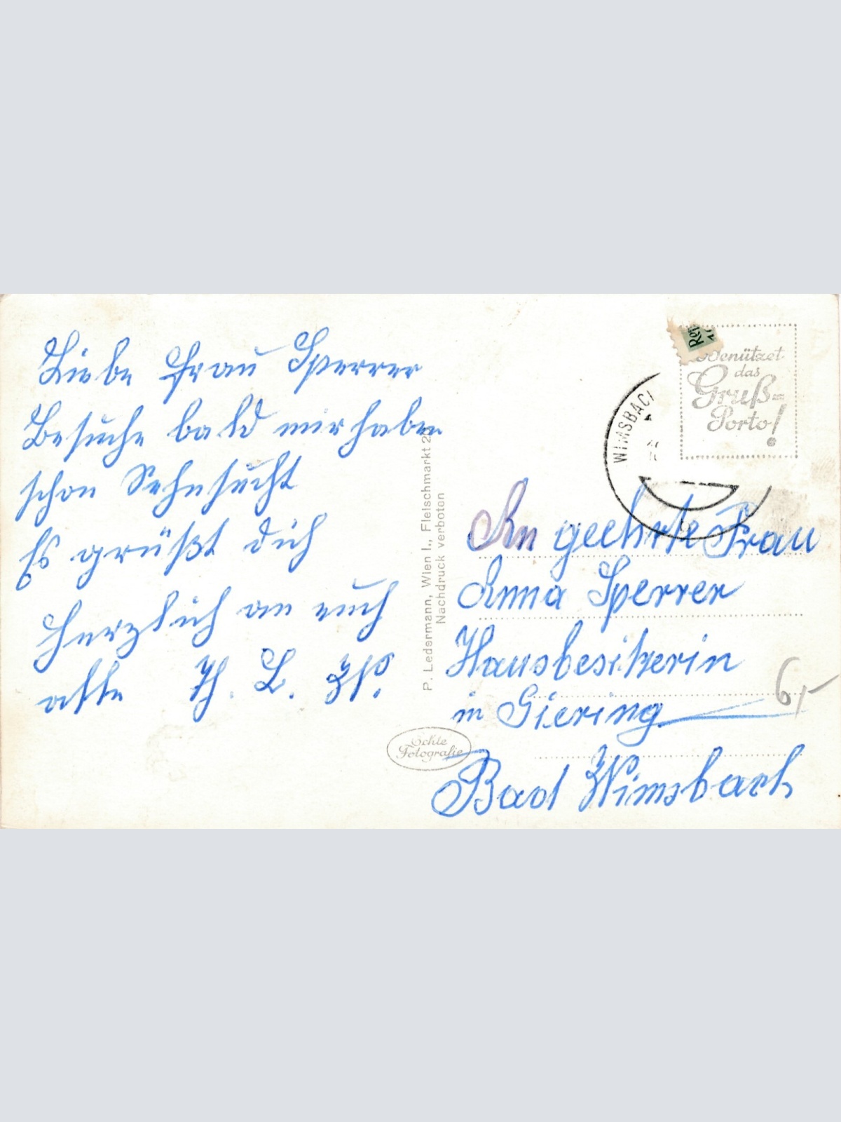 AK aus Heiligenkreuz bei Kremsmünster Oberösterreich Ansichtskarte (8482)