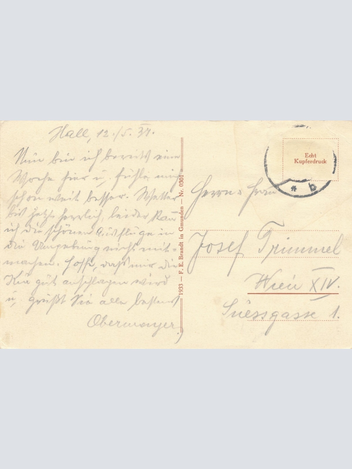 AK aus Bad Hall Oberösterreich Ansichtskarte (8465)