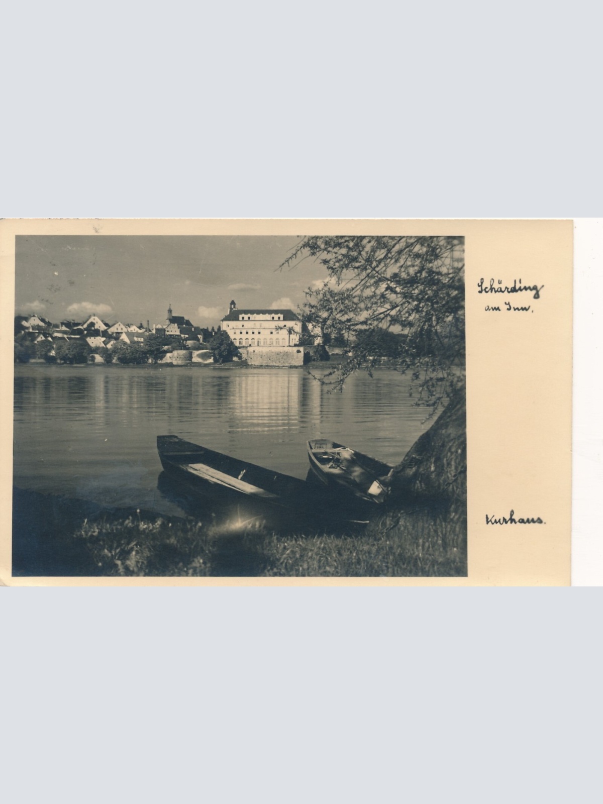 AK aus Schärding mit Kurhaus Oberösterreich Ansichtskarte (8511)