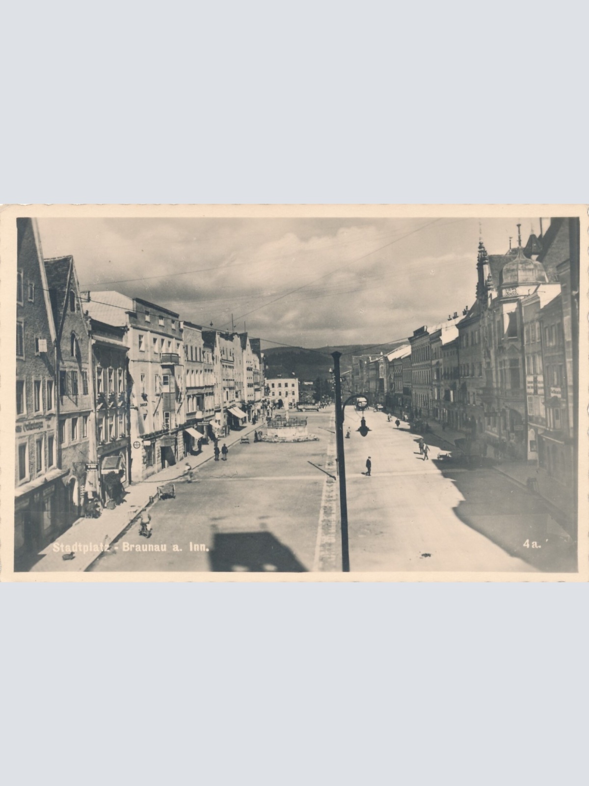 AK aus Braunau am Inn Stadtplatz Oberösterreich Ansichtskarte (8494)
