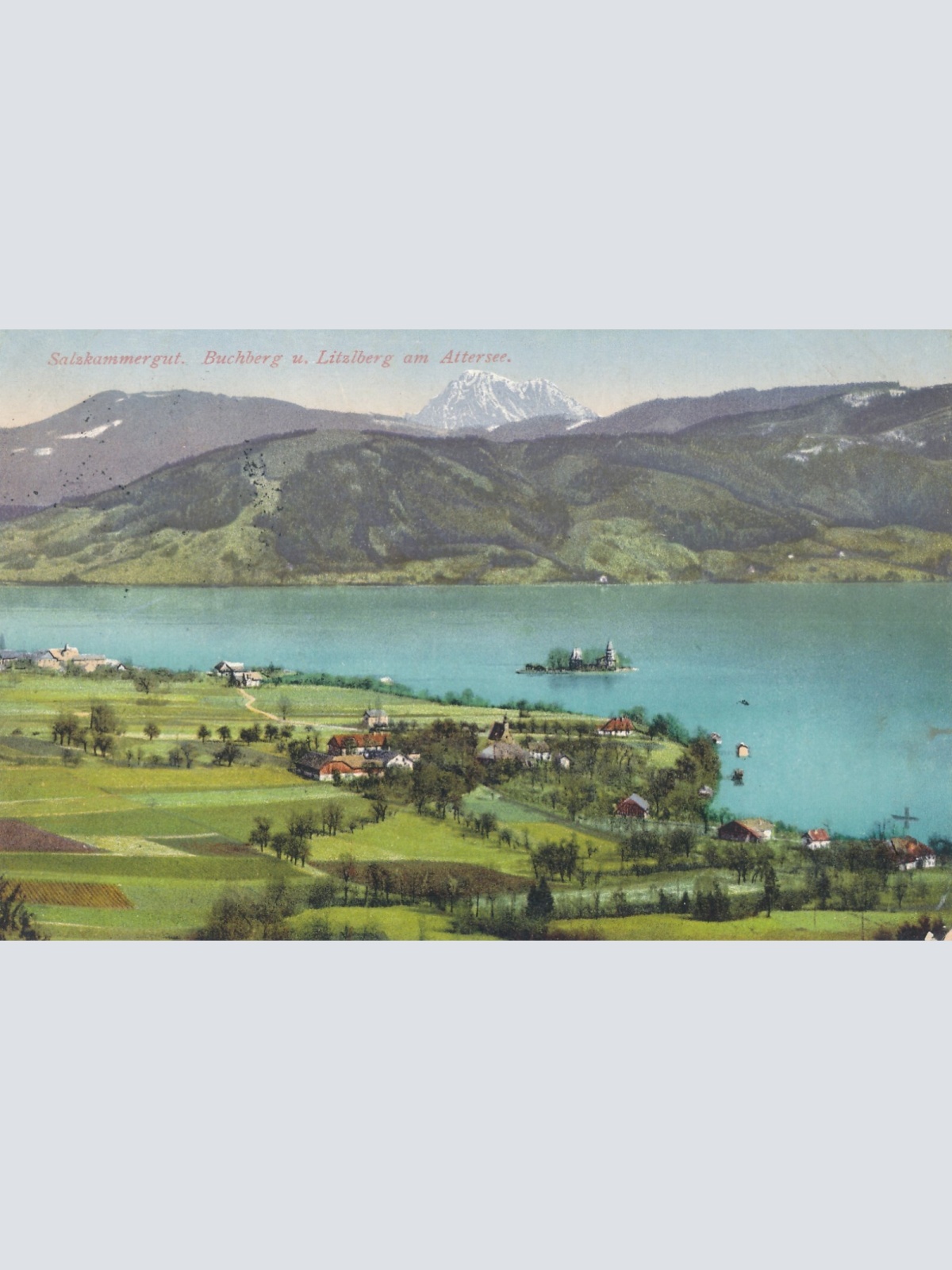 AK aus Litzlberg am Attersee Oberösterreich Ansichtskarte (8676)