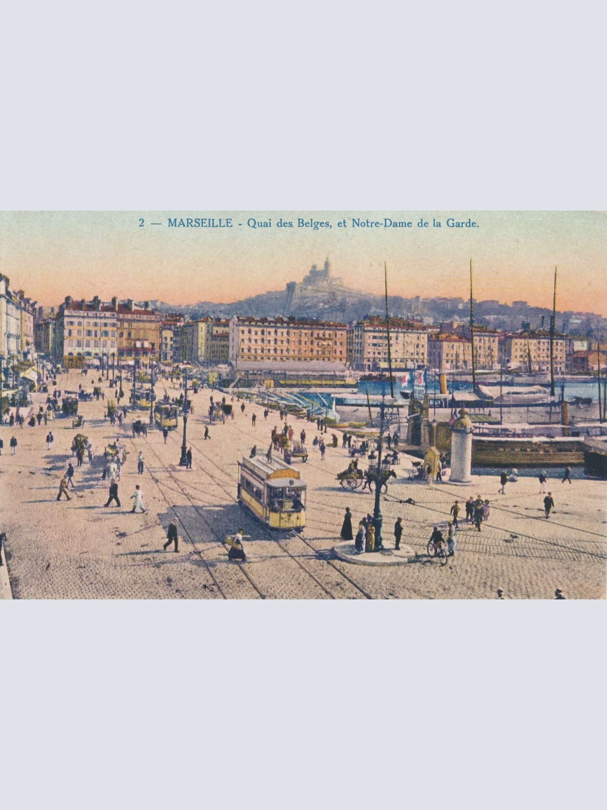 AK aus Marseille am Hafen Frankreich Ansichtskarte (8588)