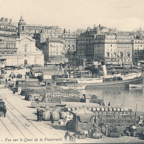 AK aus Marseille am Hafen Frankreich Ansichtskarte (8582)