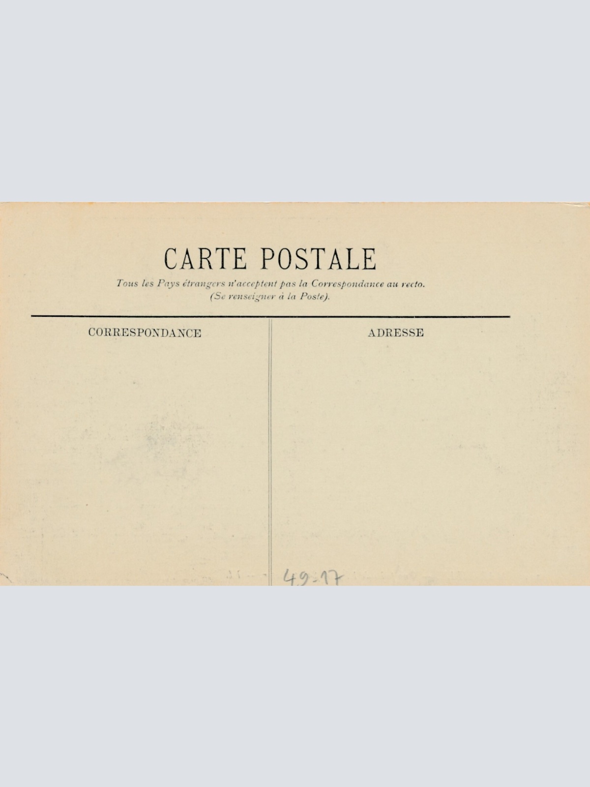 AK aus Marseille Frankreich Ansichtskarte (8609)