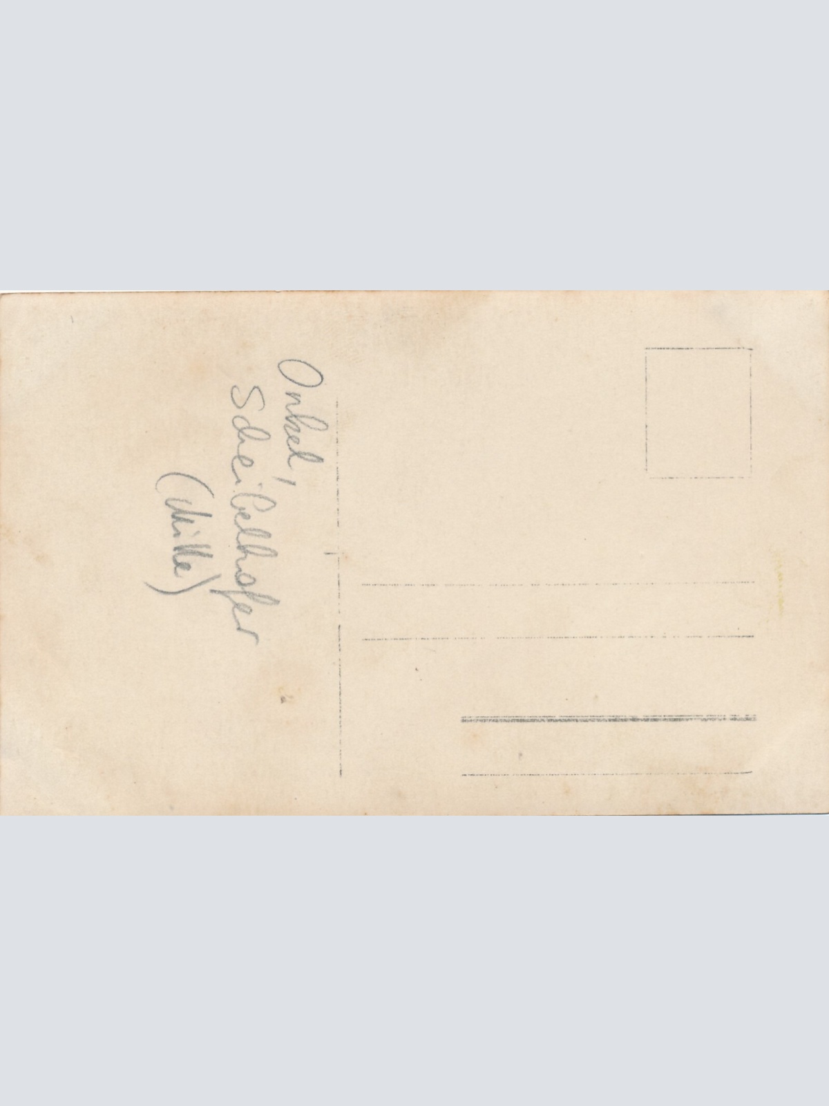 AK Annodazumals von einem Jäger Drio mit Ziegenbock und Flinten (6635)