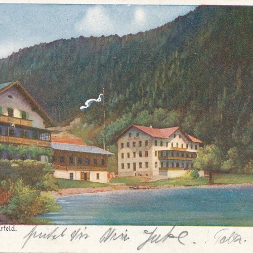 AK aus Urfeld Bayern Ansichtskarte (8412)