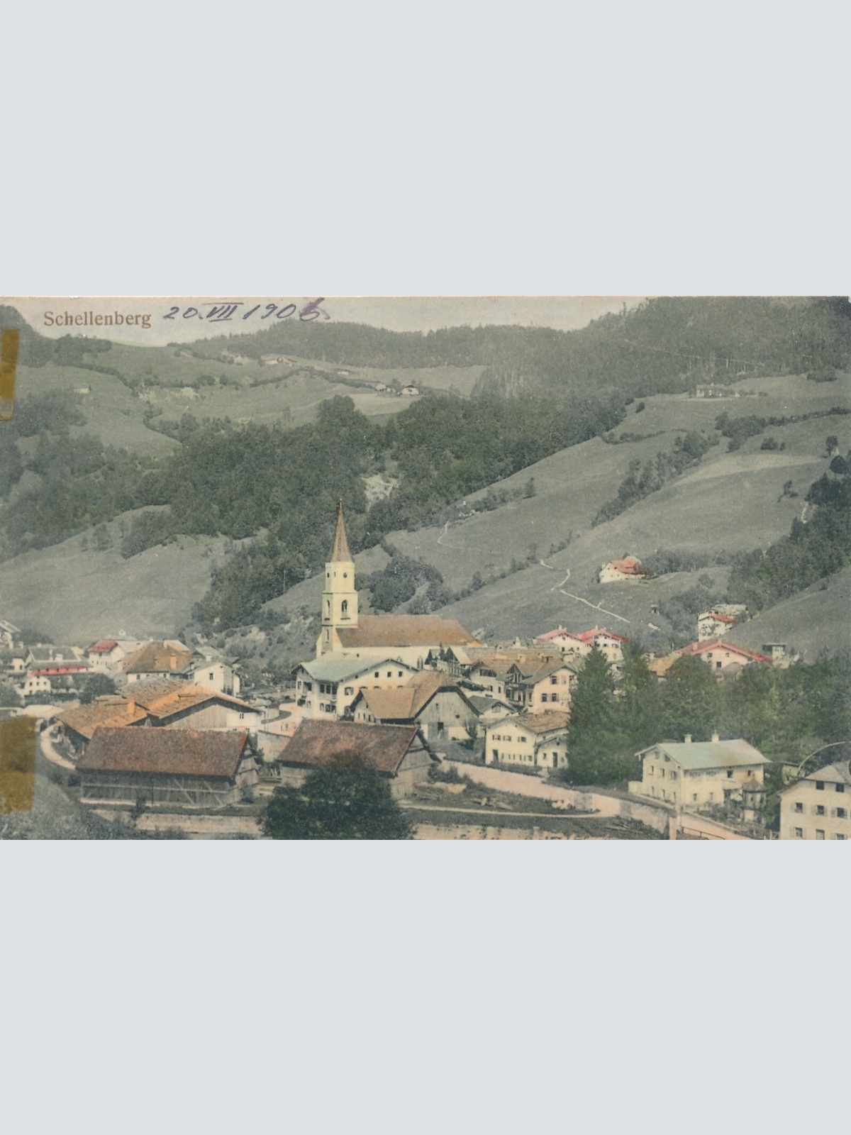 AK aus Schellenberg Bayern Ansichtskarte (8408)