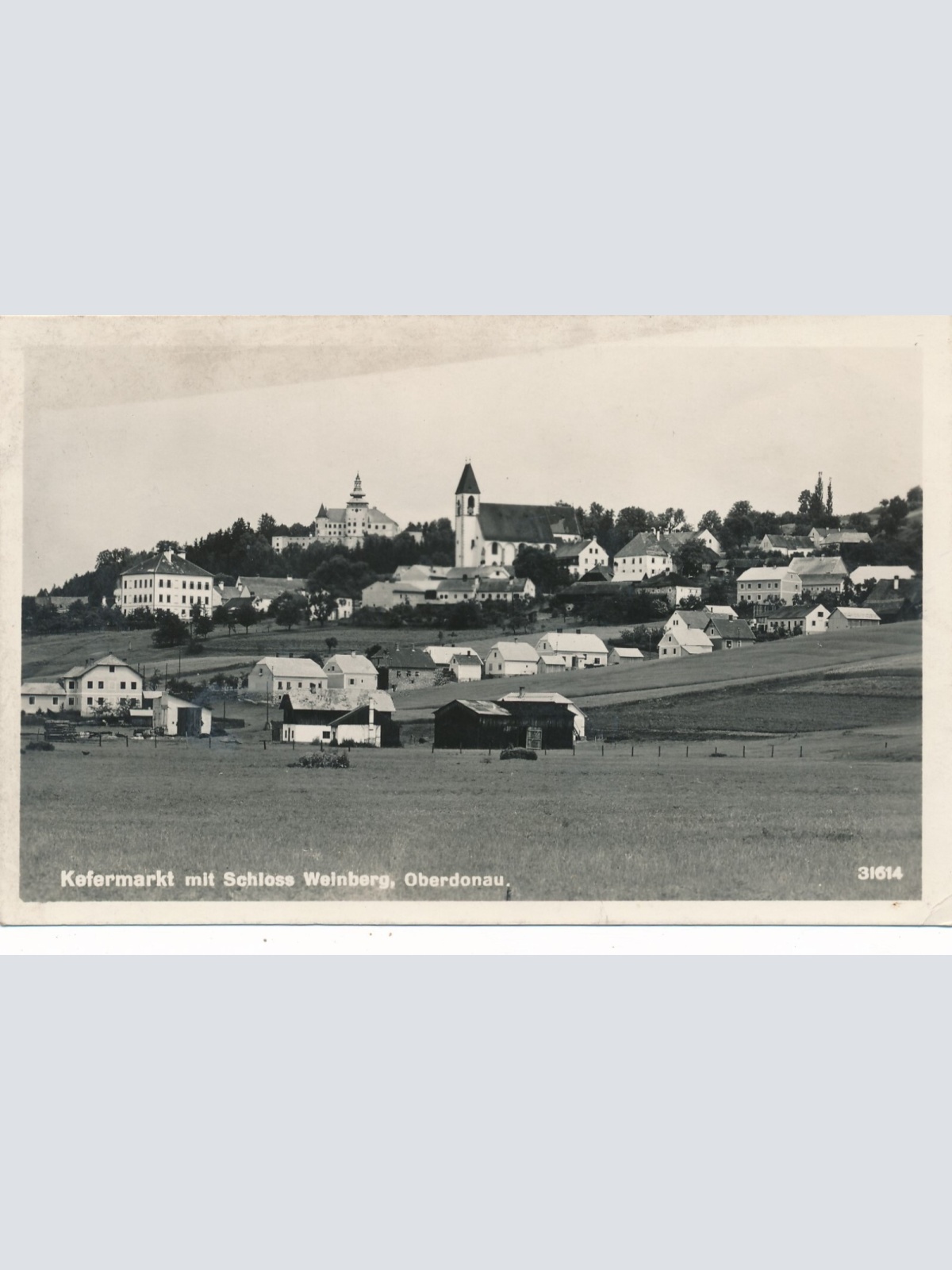 AK aus Kefermarkt mit Schloss Weinberg Oberösterreich Ansichtskarte (8442)