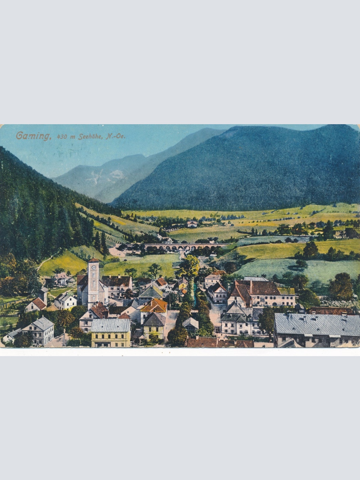 AK aus Gaming Niederösterreich Ansichtskarte (8351)