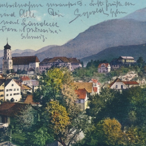 AK aus Bludenz Vorarlberg Ansichtskarte (8342)