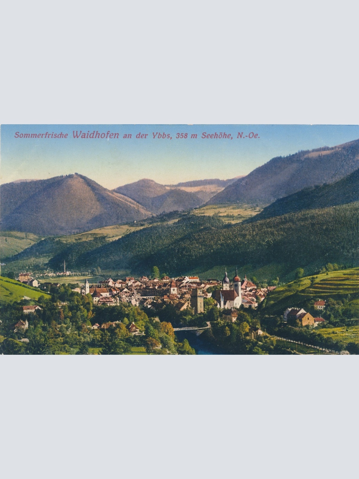 AK aus Waidhofen Niederösterreich Ansichtskarte (8350)