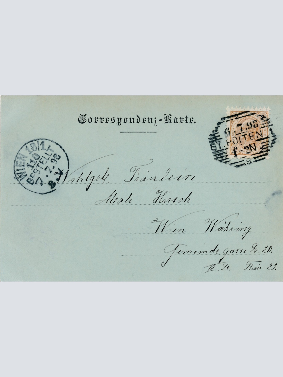 AK aus St. Pölten Mondschein - Karte Niederösterreich Ansichtskarte (8371)