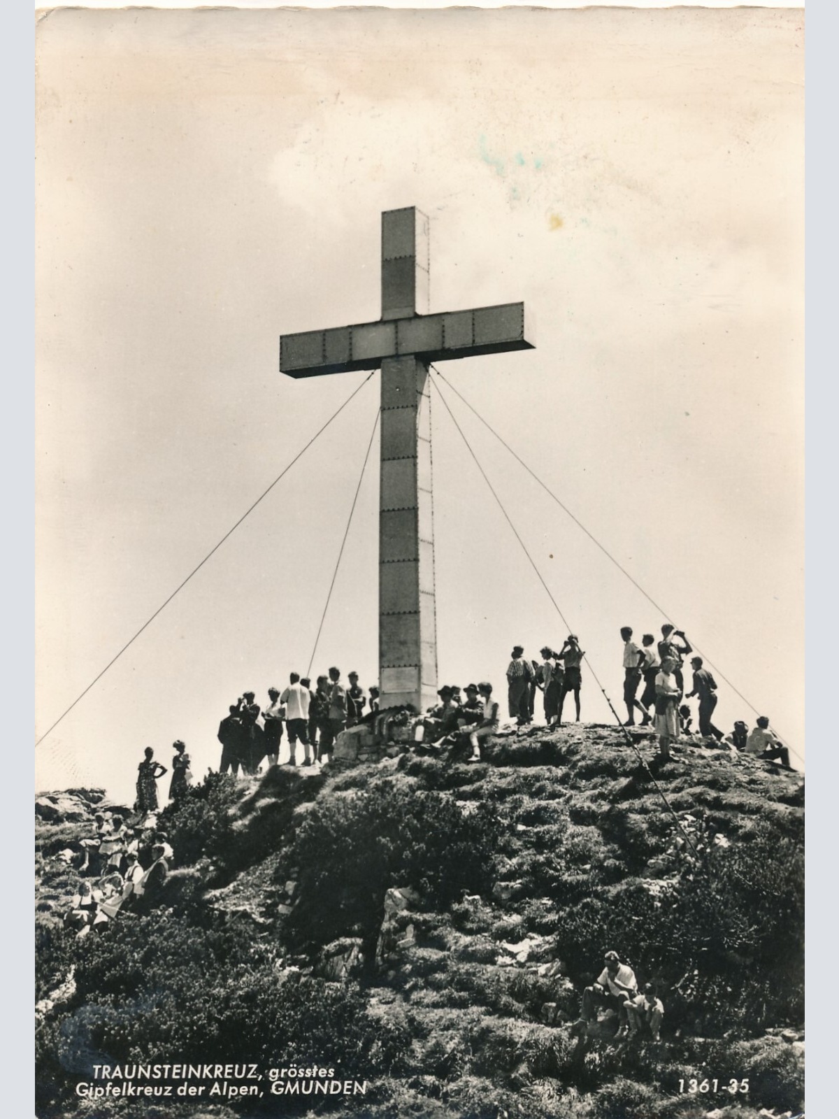 AK vom Traunstein in Gmunden Oberösterreich Ansichtskarte (8881)