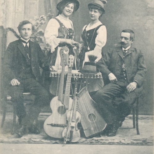 AK von den Linzer Sänger und Humoristen Oberösterreich Ansichtskarte (8879)