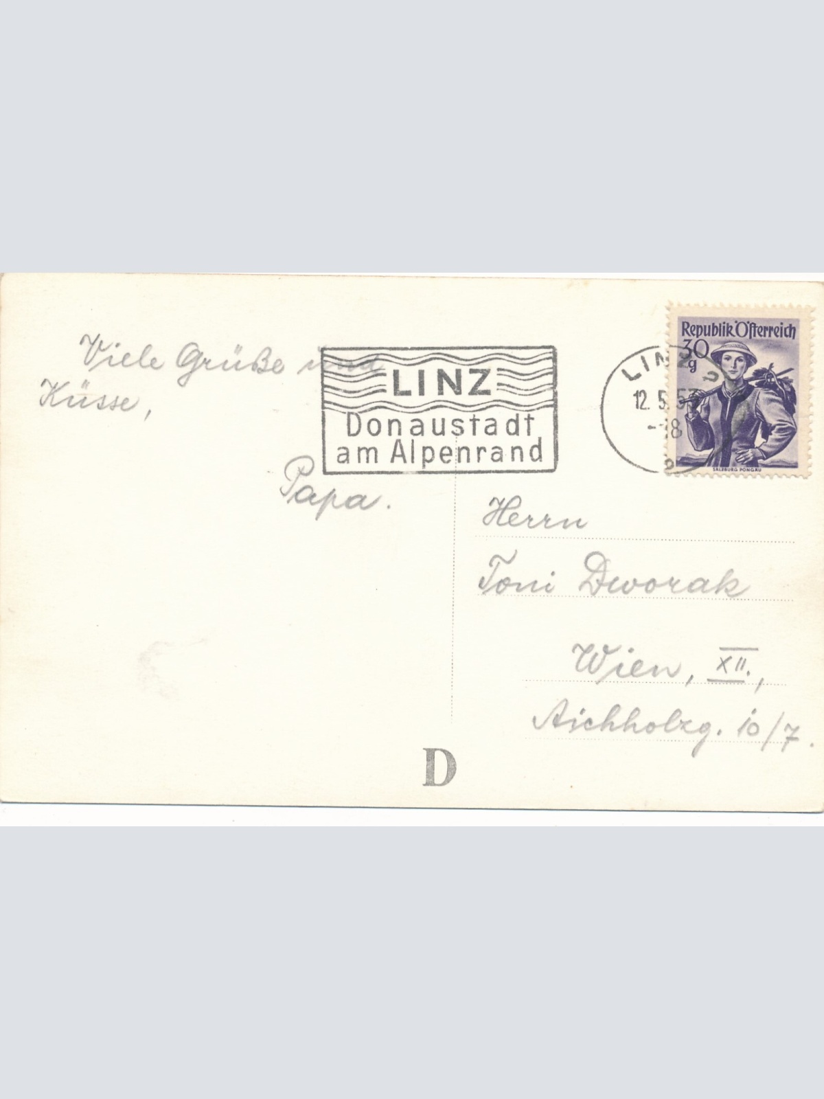 AK aus Linz an der Donau Oberösterreich Ansichtskarte (8866)