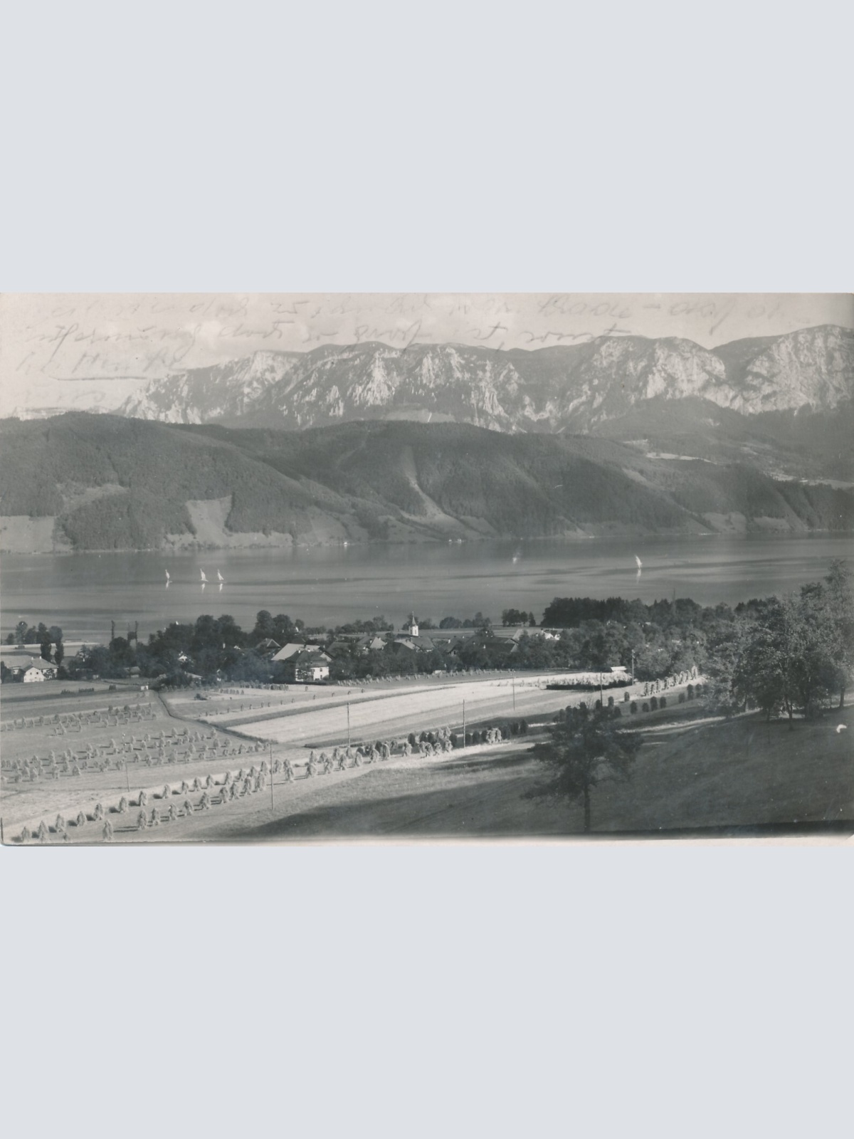 AK aus Nussdorf am Attersee Oberösterreich Ansichtskarte (8874)