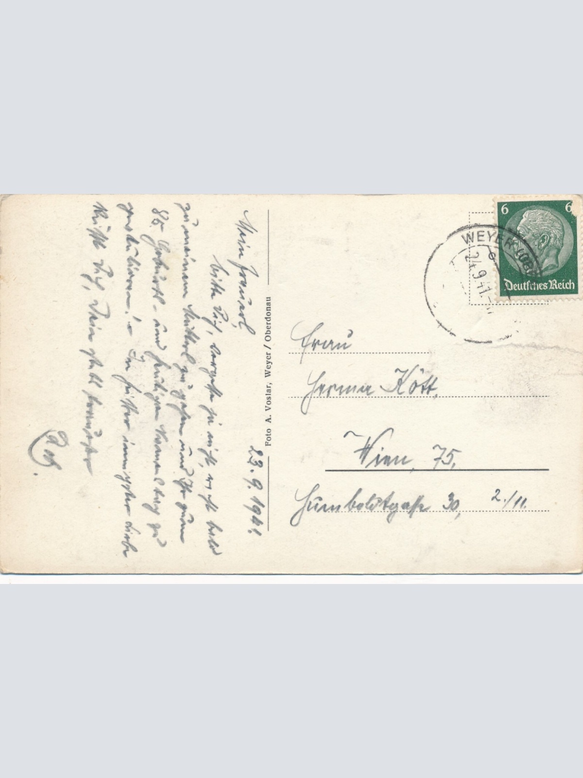 AK aus Weyer an der Enns Oberösterreich Ansichtskarte (8895)