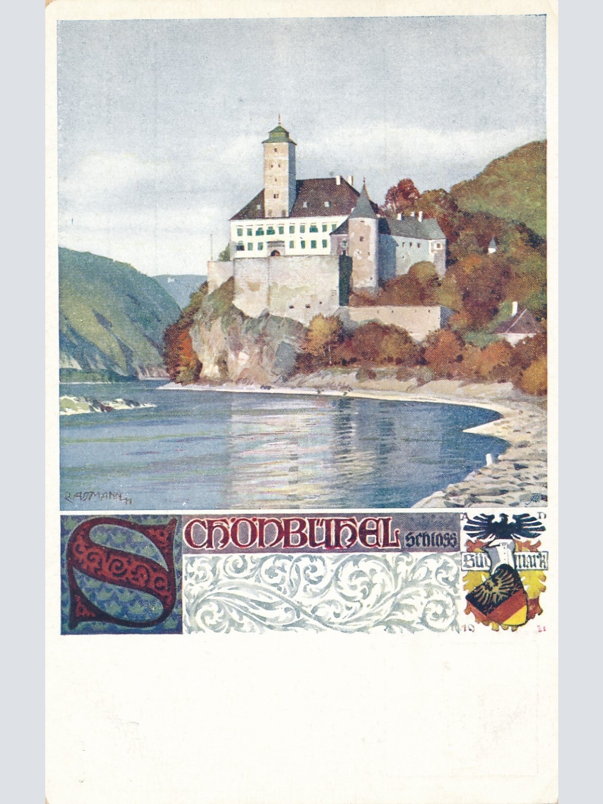 AK, Schönbühel Schloss, Niederösterreich, Schönbühel-Aggsbach (S2234)