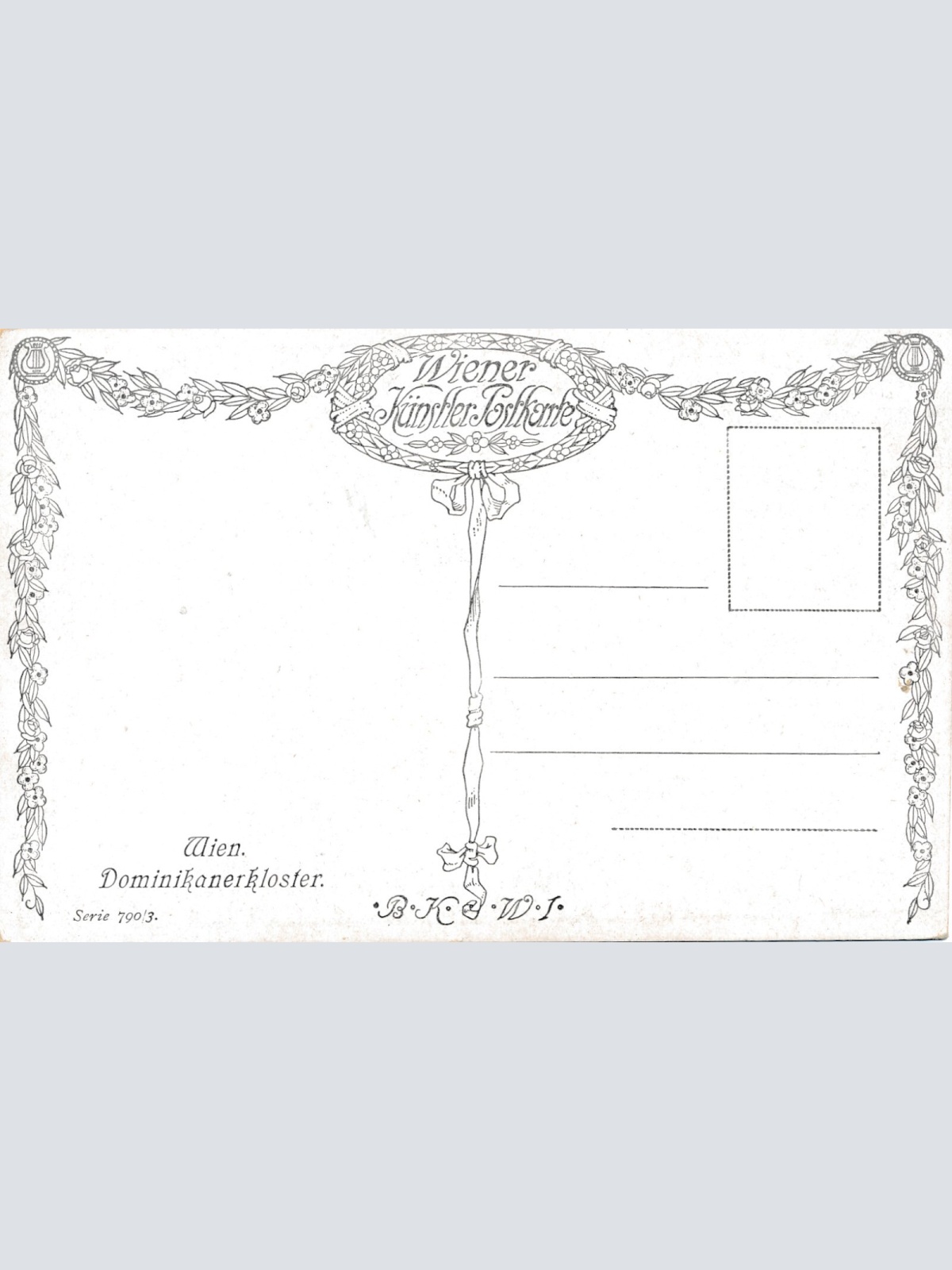 AK, Wien, Dominikanerkloster (S2309)