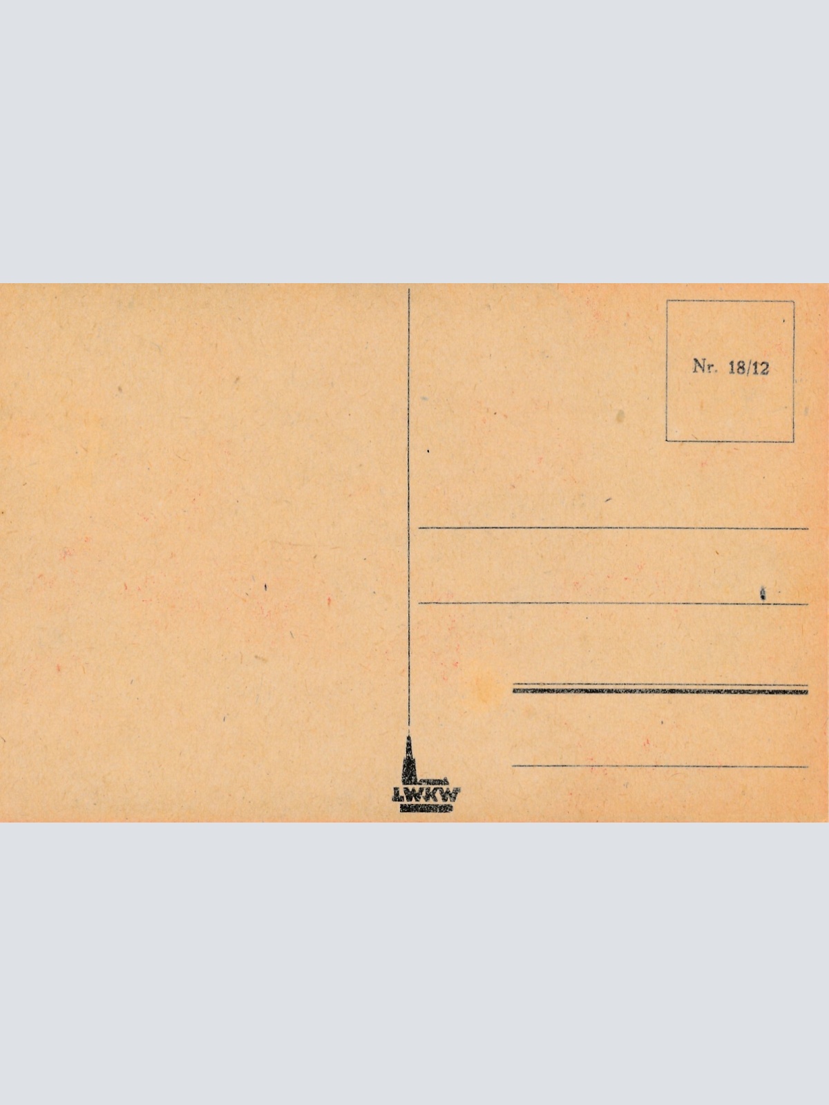 Motiv - Karte gruß vom Nikolaus am Geschenke ausleeren (7233)