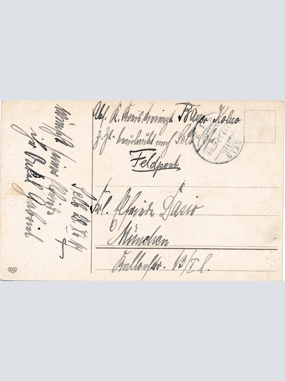 AK Frohe Fahrt ins neue Jahr Mädchen und Junge stürtzen (7202)