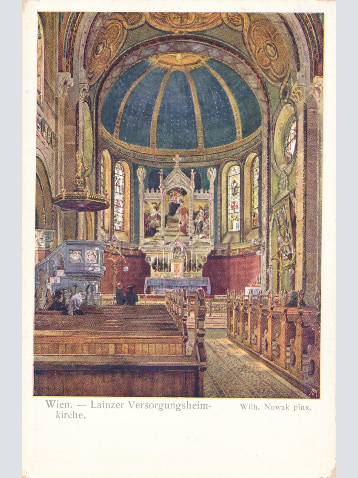 AK, Wien, Lainzer Versorgungsheimkirche (S2320)