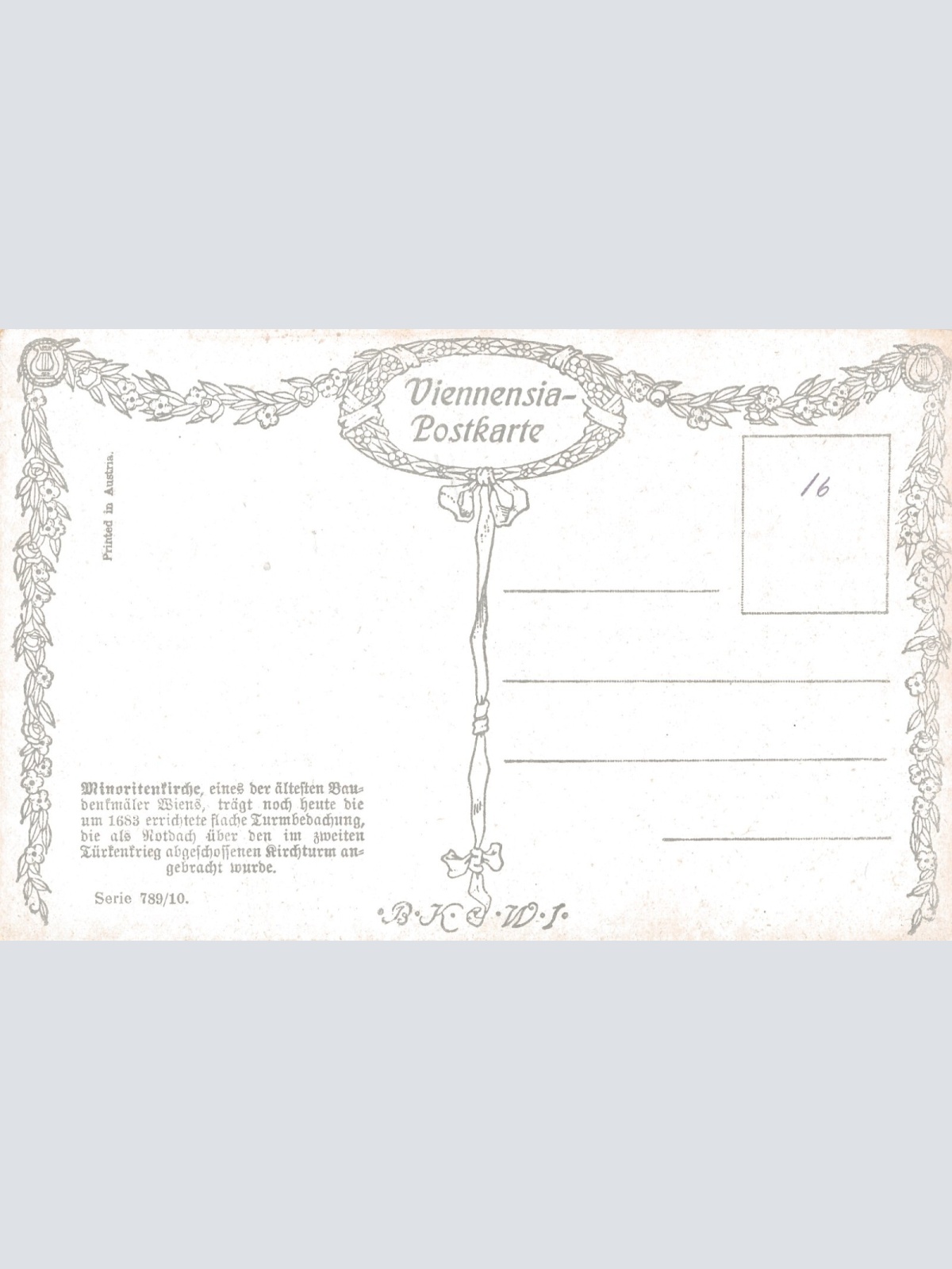 AK, Wien, Minoritenkirche (S2310)