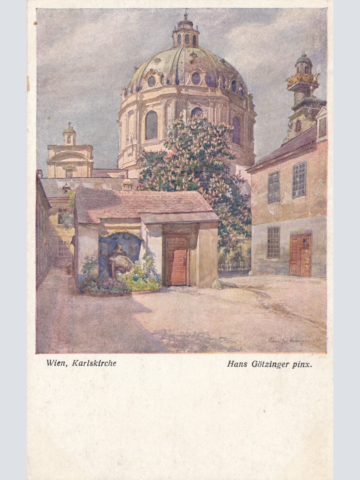 AK, Wien, Karlskirche (S2314)