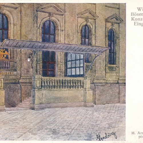 AK, Wien, BösendorferKonzertsaal, Eingang (S2316)