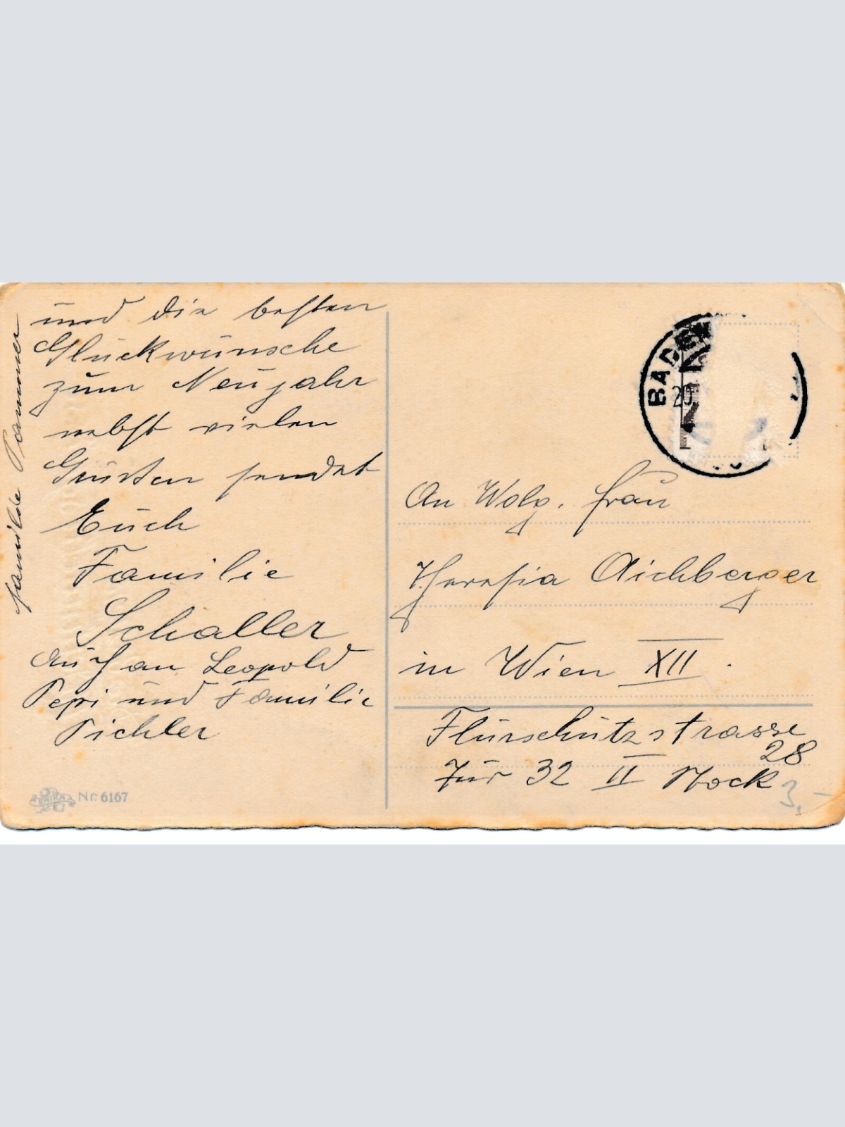 Motiv - Karte die Besten Weihnachtsgrüsse aus der Grippe  (7203)