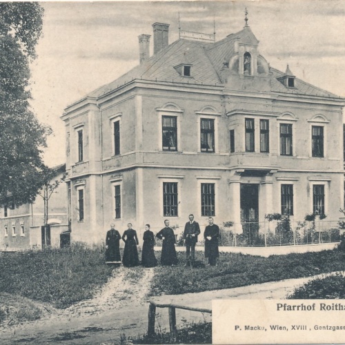 AK aus Roitham mit Pfarrhof Oberösterreich (7120)
