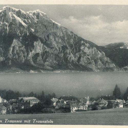 AK, Altmünster am Traunsee mit Traunstein, Oberösterreich (S2275)
