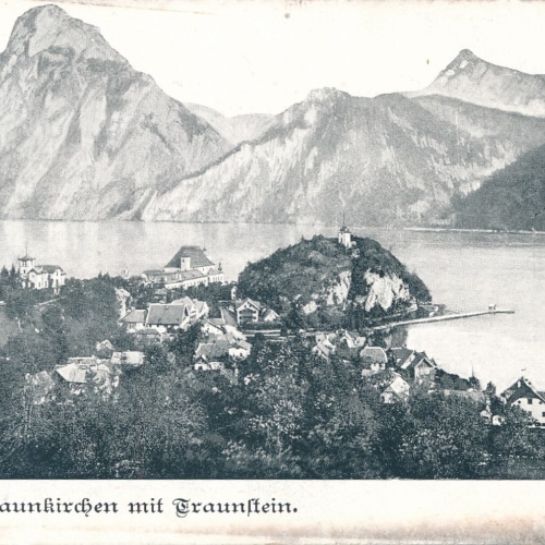 AK, Traunkirchen mit Traunstein, Oberösterreich (S2277)