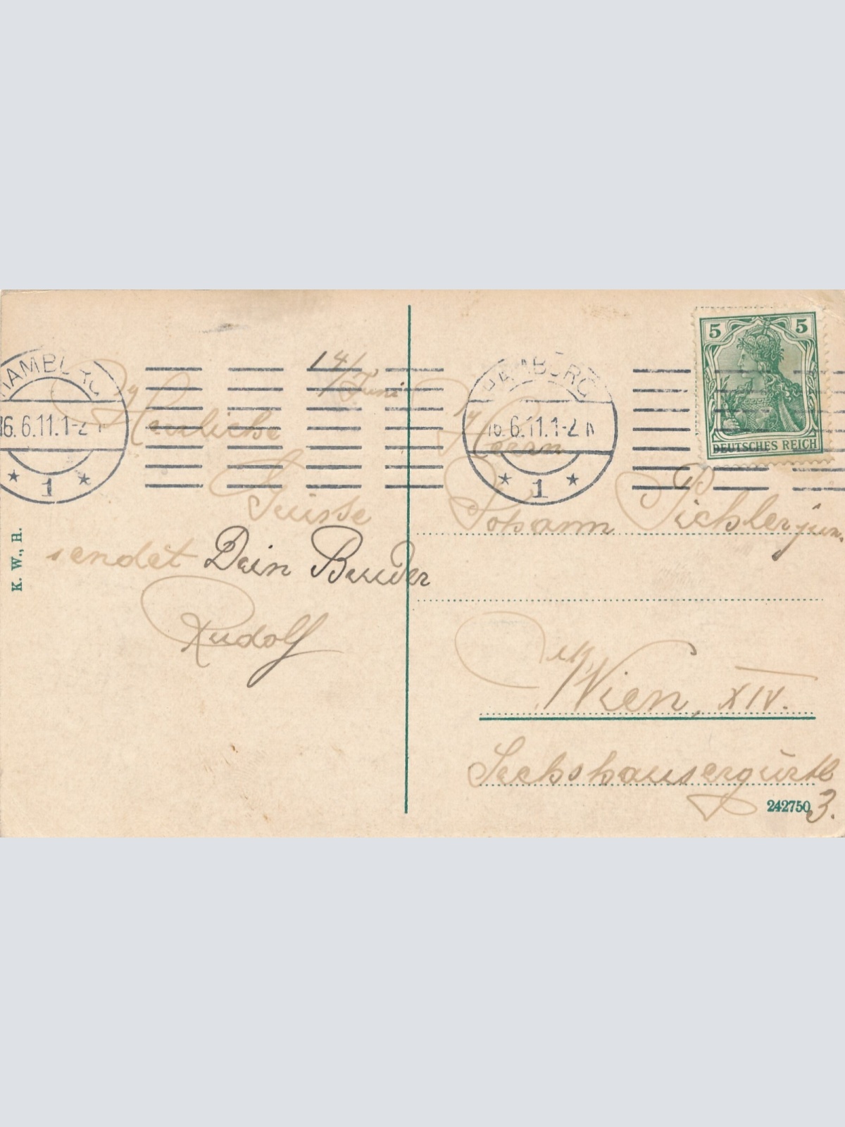 AK, Gruss aus Hamburg  (S2293)