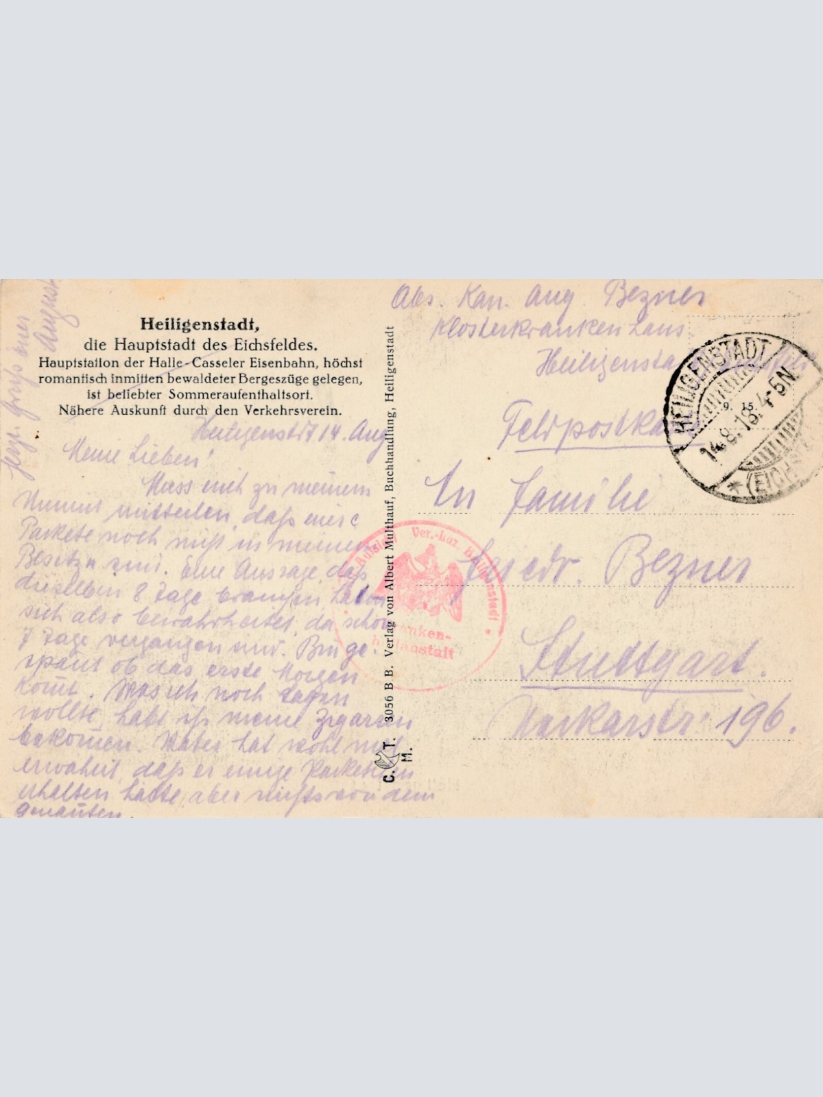 AK, Heiligenstadt, Thüringen, Deutschland (S2283)