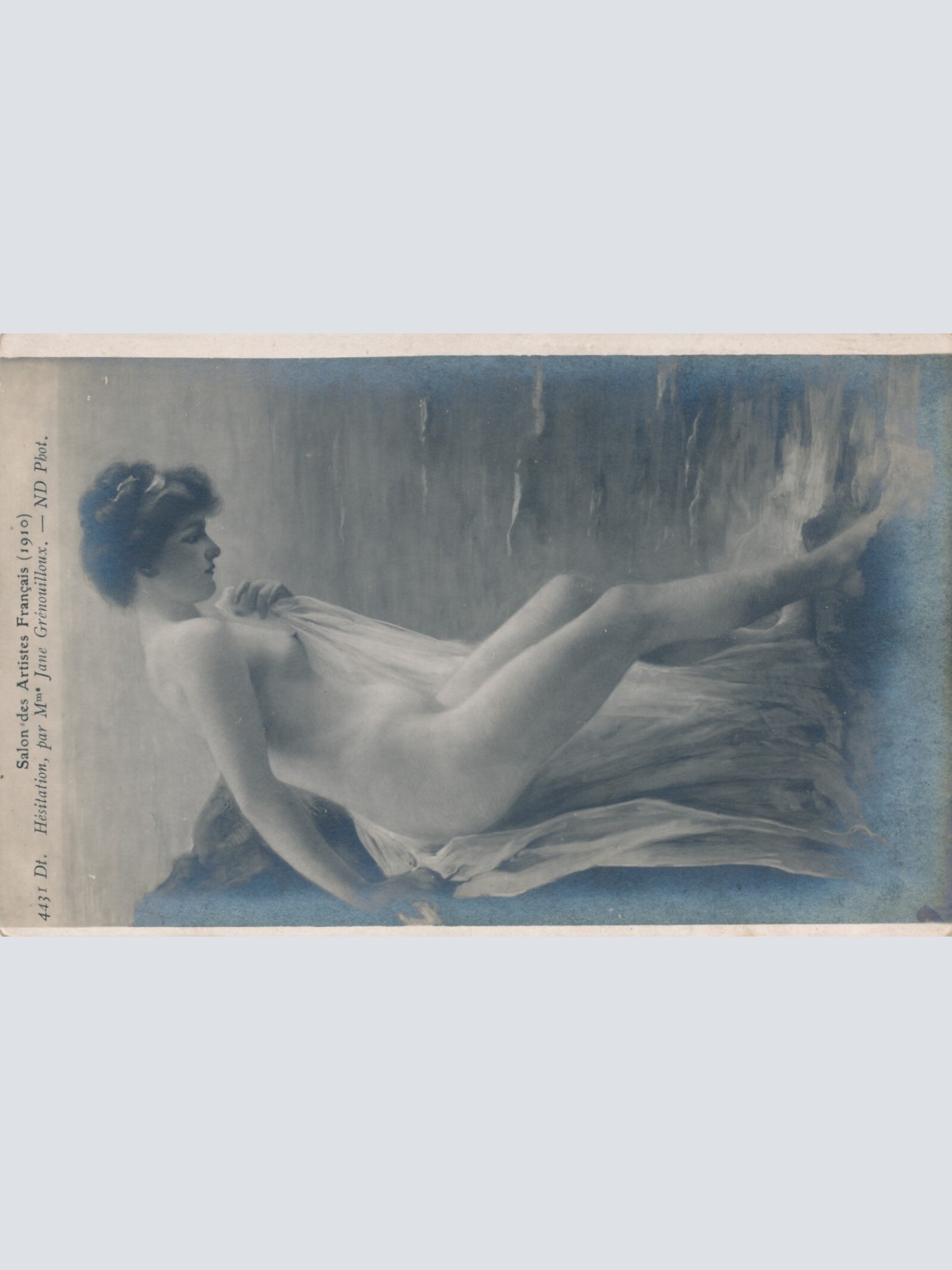 AK Erotik Akt - Nackt Busen Nackte Frau Jane Grenouilloux 1910 (6908)