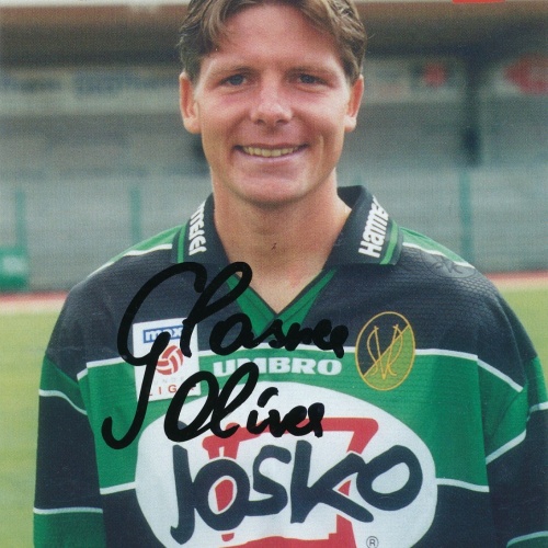 Autogrammkarte von Oliver Glasner Original Unterschrift Ansichtskarte (16199)