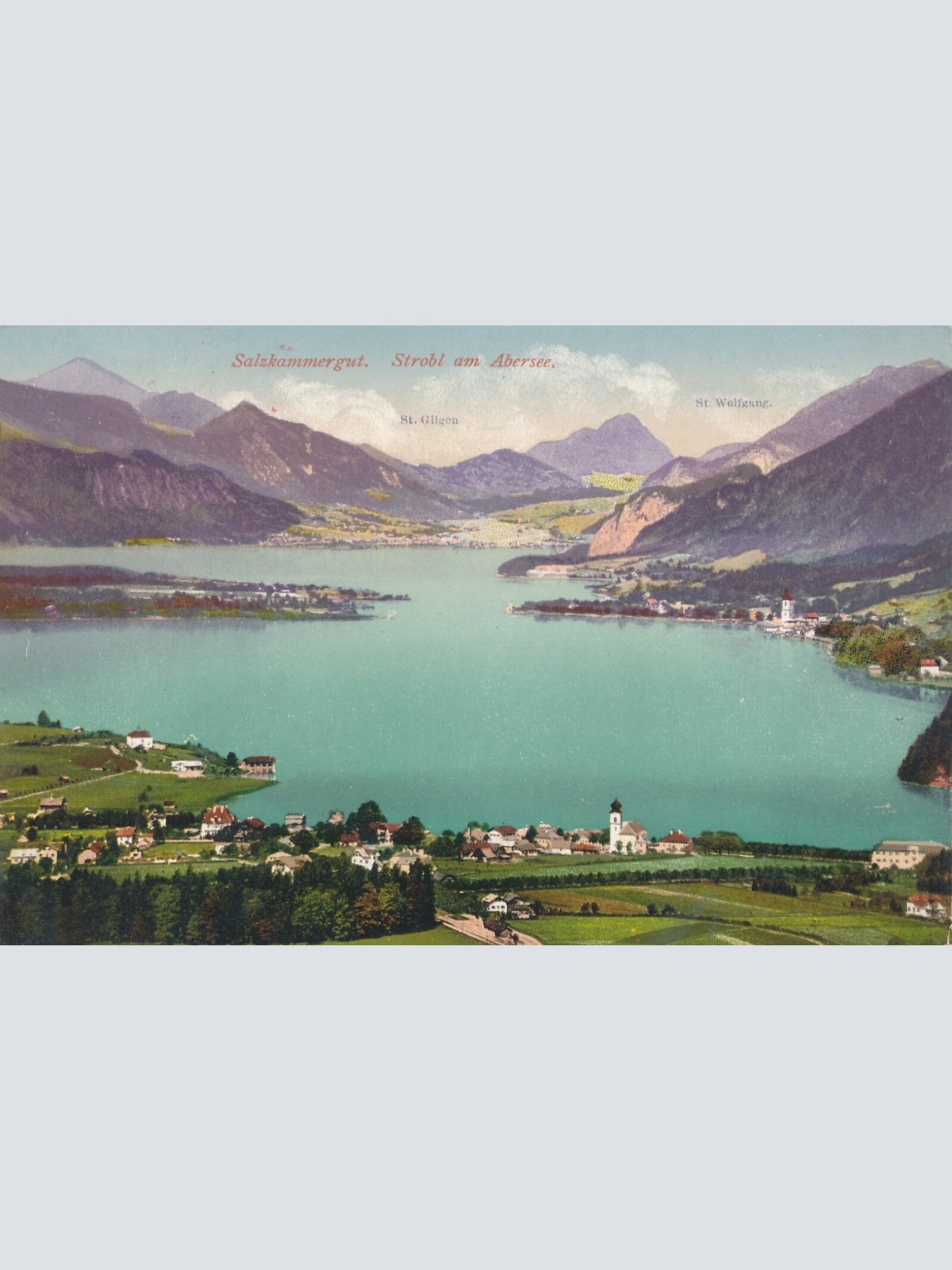 AK aus Strobl Salzburg Ansichtskarte (8811)