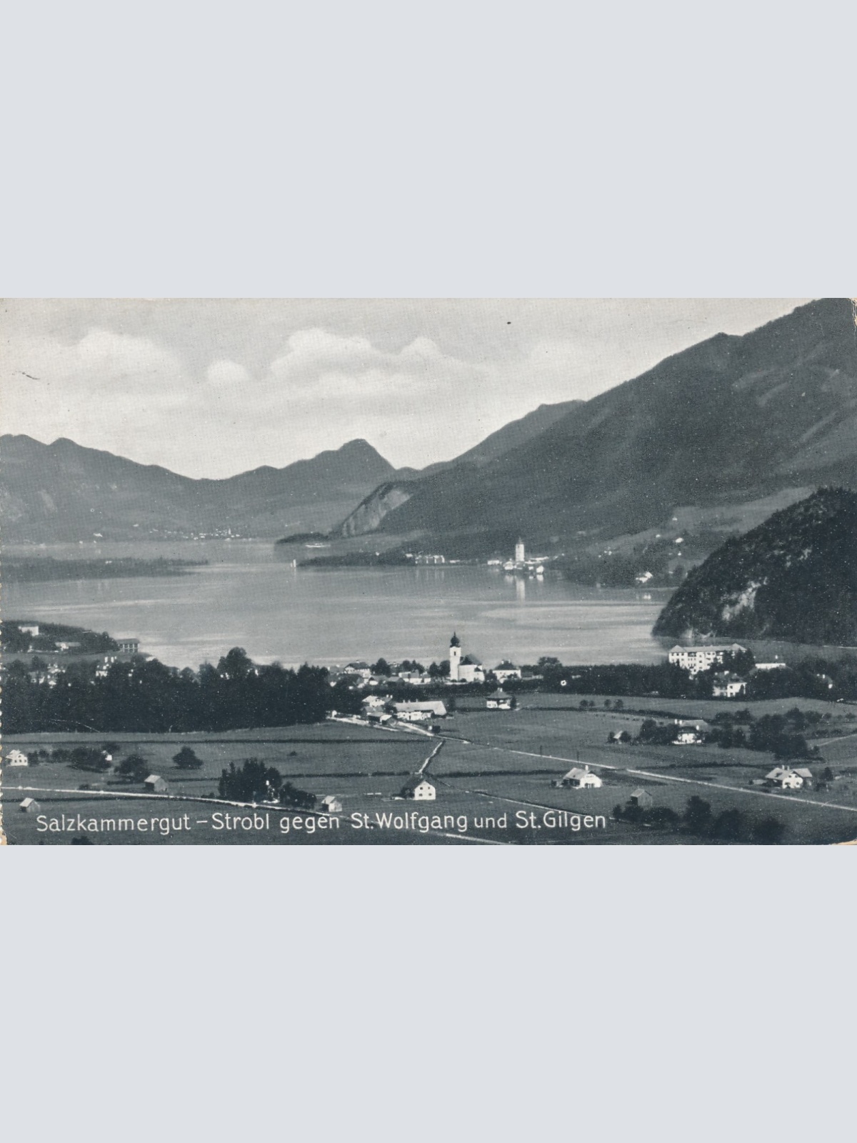 AK aus Strobl Salzburg Ansichtskarte (8812)